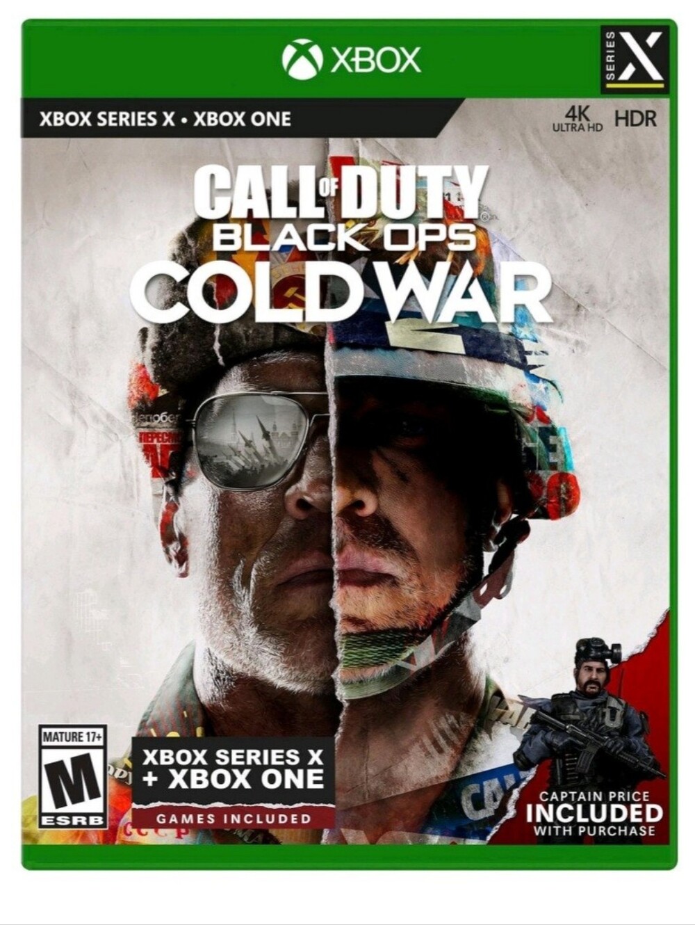 Call of Duty: Black Ops Cold War (XSX) -Sealed Y2K/Unisex